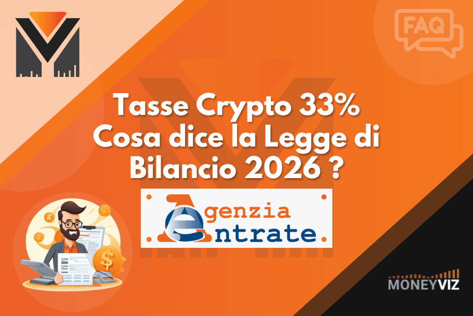 Tasse Crypto 2026: 33% o 26%? Legge Bilancio