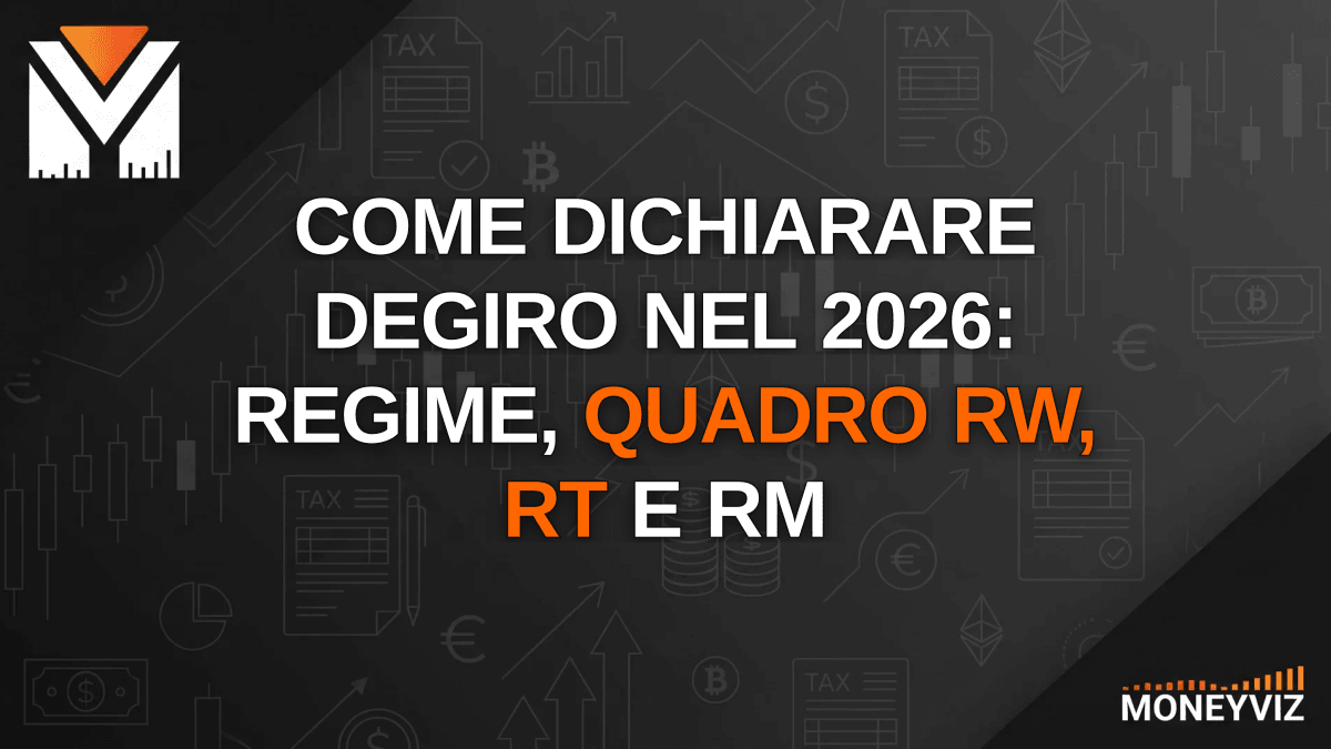 Come dichiarare DEGIRO nel 2026: regime dichiarativo, Quadro RW, Quadro RT e Quadro RM