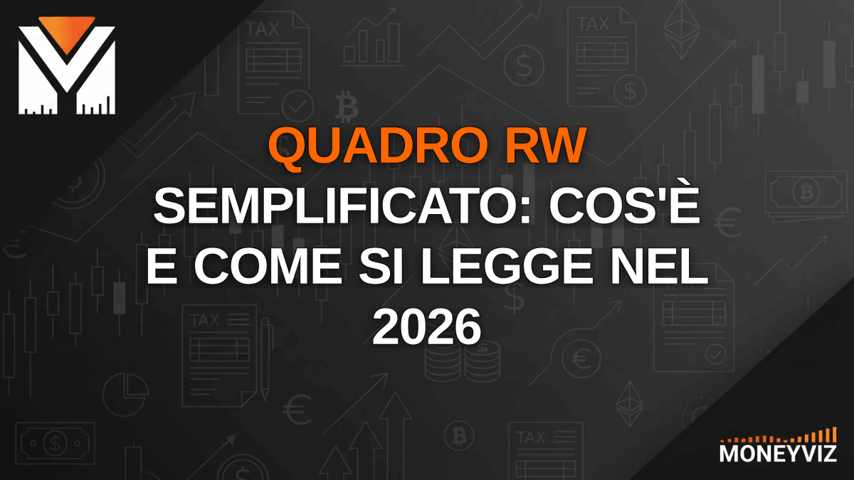 Quadro RW semplificato: rigo unico annuo con media ponderata dei giorni di detenzione