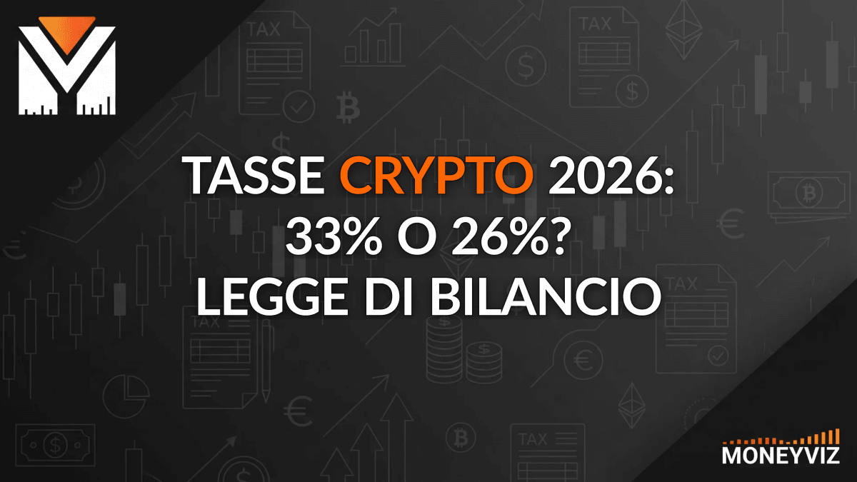 Tasse Crypto 2026: 33% o 26%? Legge di bilancio
